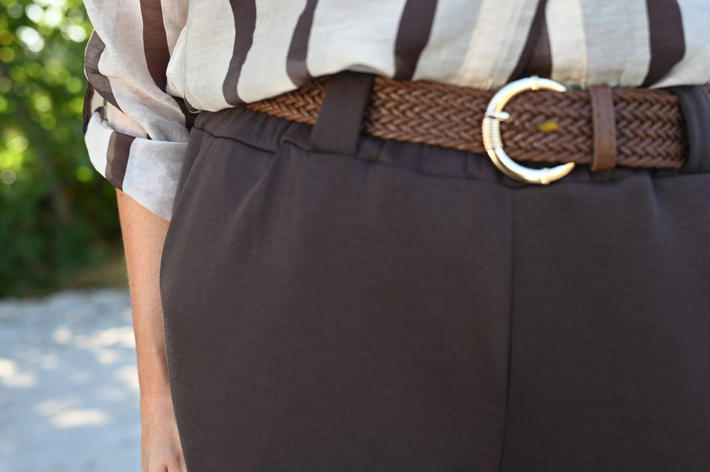 Pantalón Confort con Cinturón