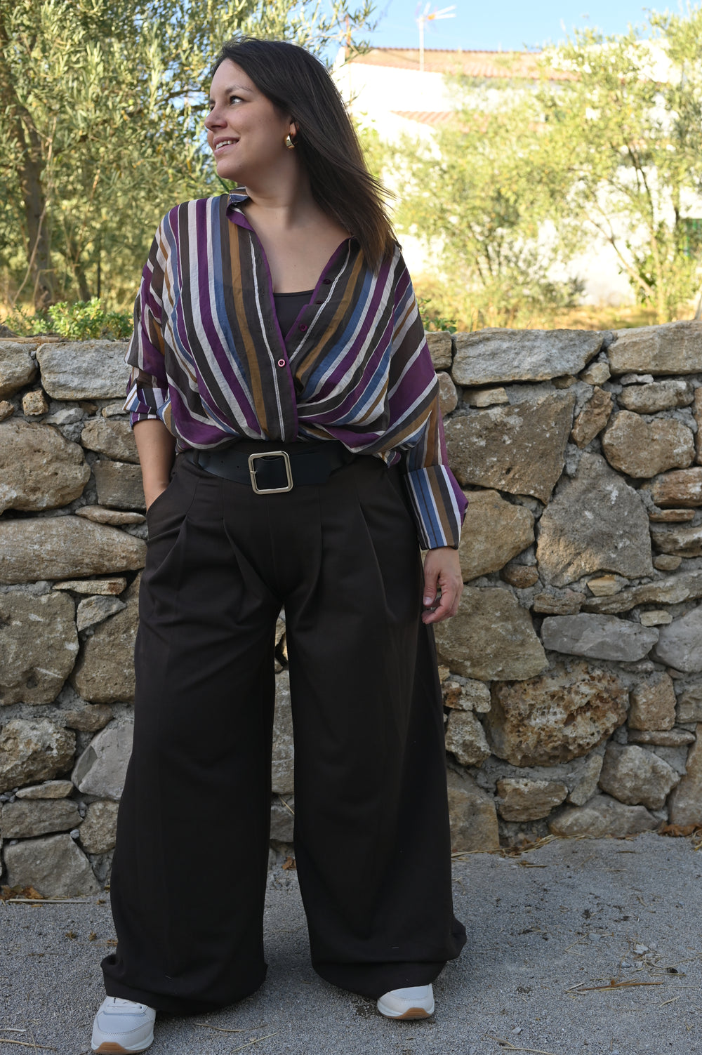 Camisa Rayas Multicolor