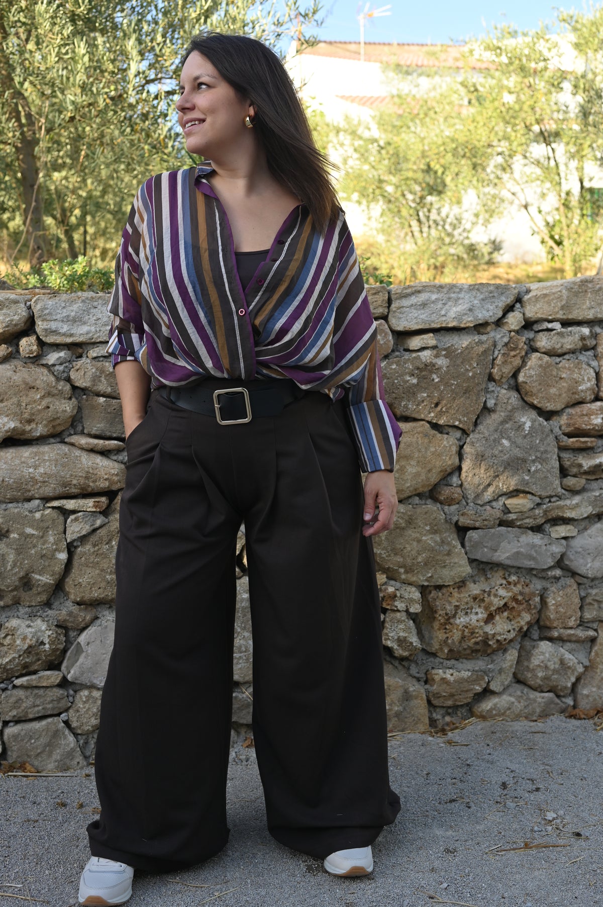 Camisa Rayas Multicolor