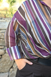 Camisa Rayas Multicolor