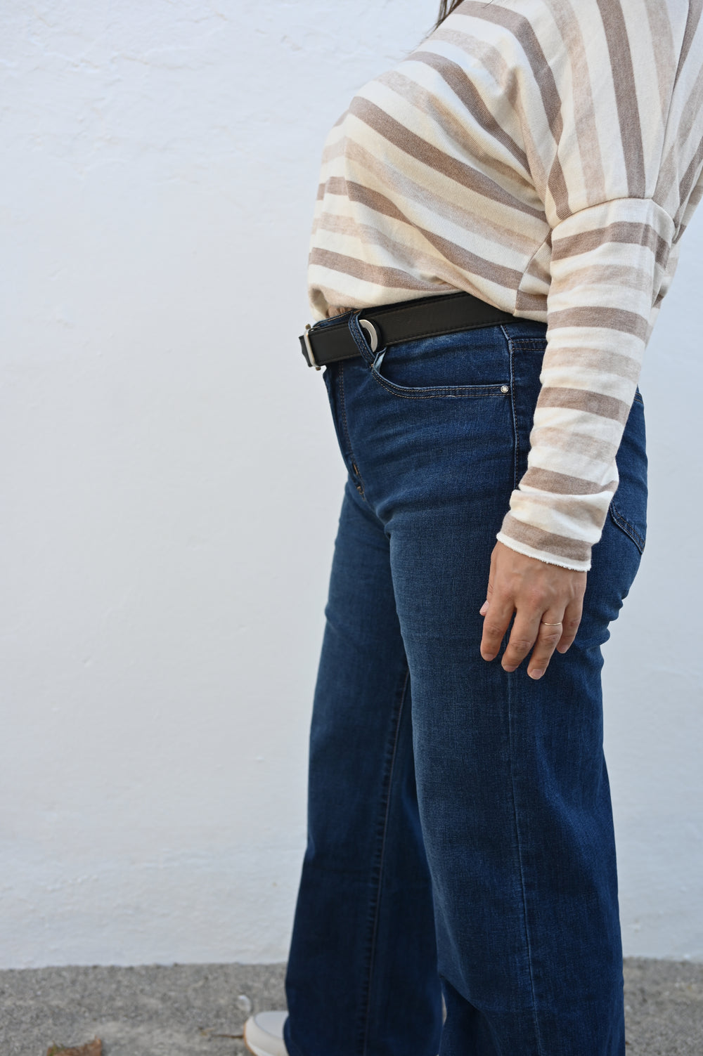 Vaquero campana con faja interior
