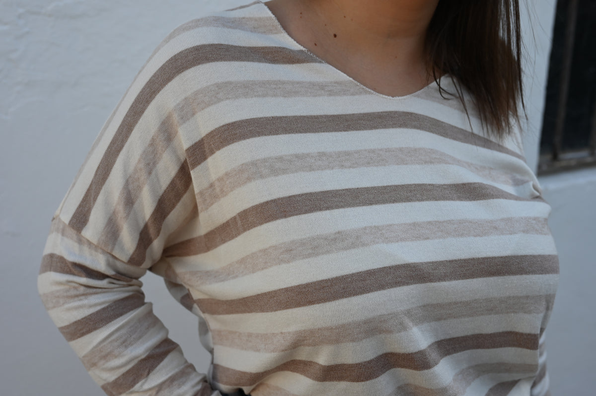 Jersey Fino de Rayas