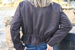 Chaqueta Efecto Ante