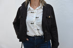 Chaqueta Efecto Ante