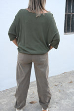 Jersey Fluido de Cuello Pico