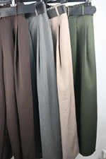 Pantalón Palazzo con Cinturón