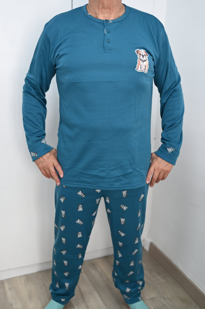 Pijama hombre bulldog