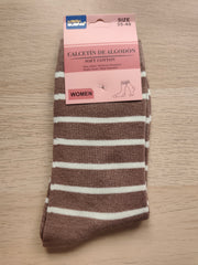 Calcetines Altos Estampados de Mujer