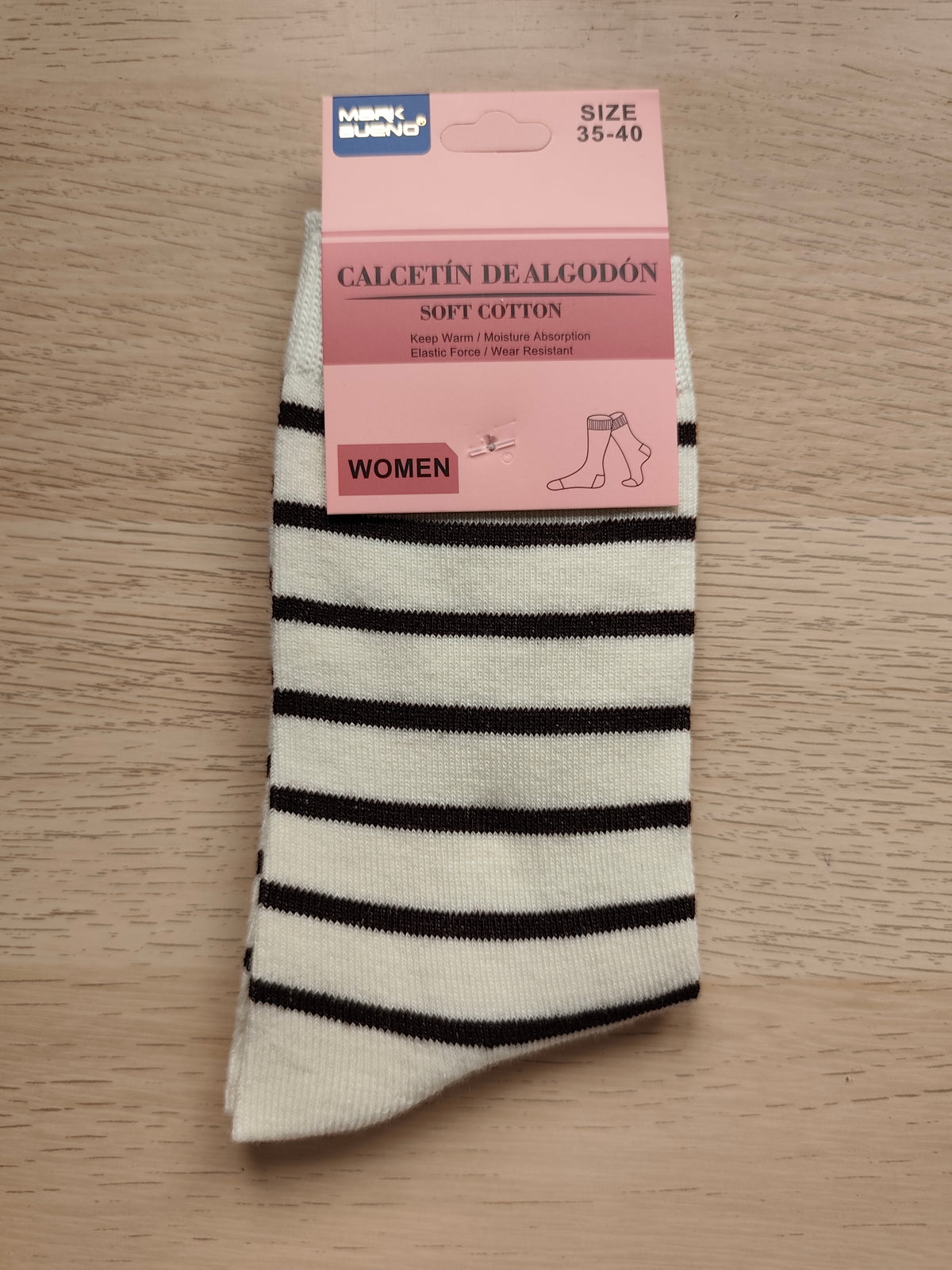 Calcetines Altos Estampados de Mujer