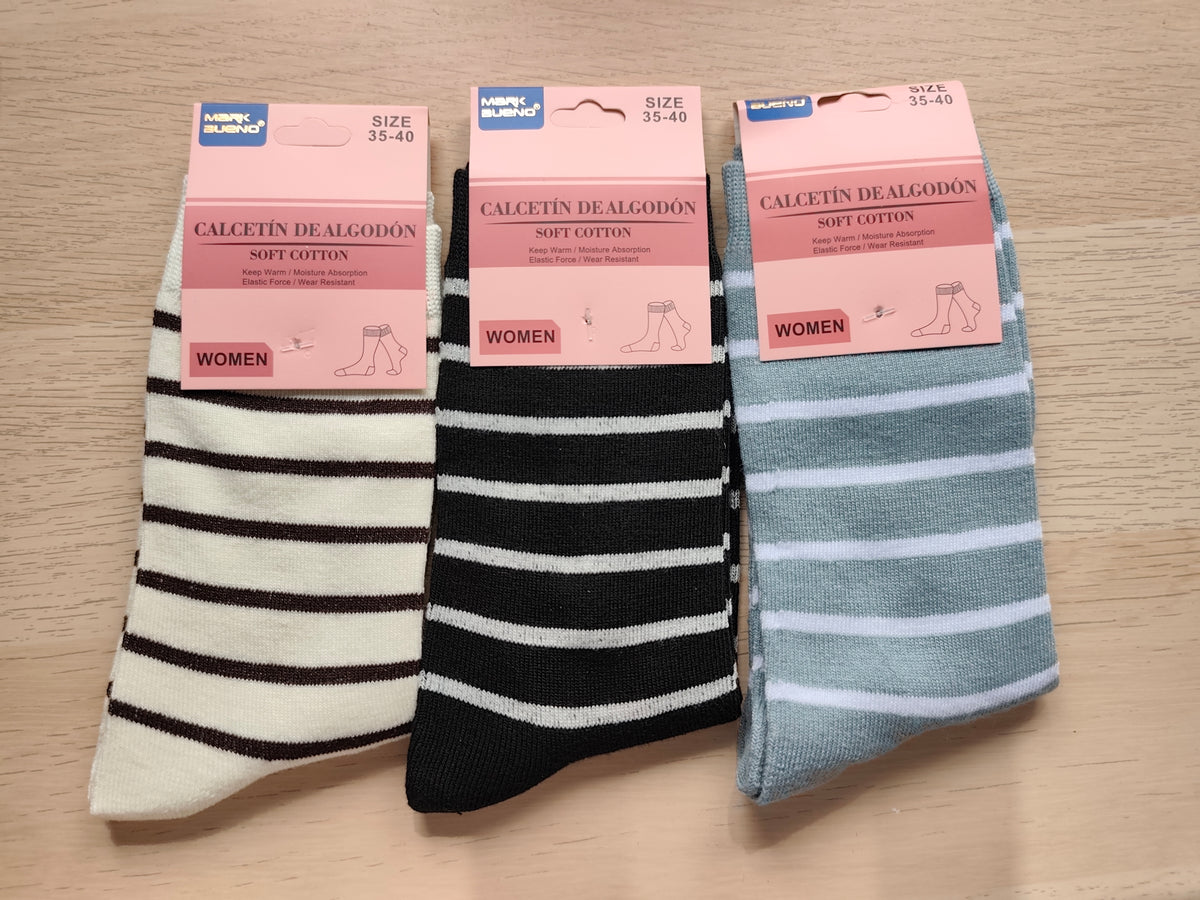 Calcetines Altos Estampados de Mujer