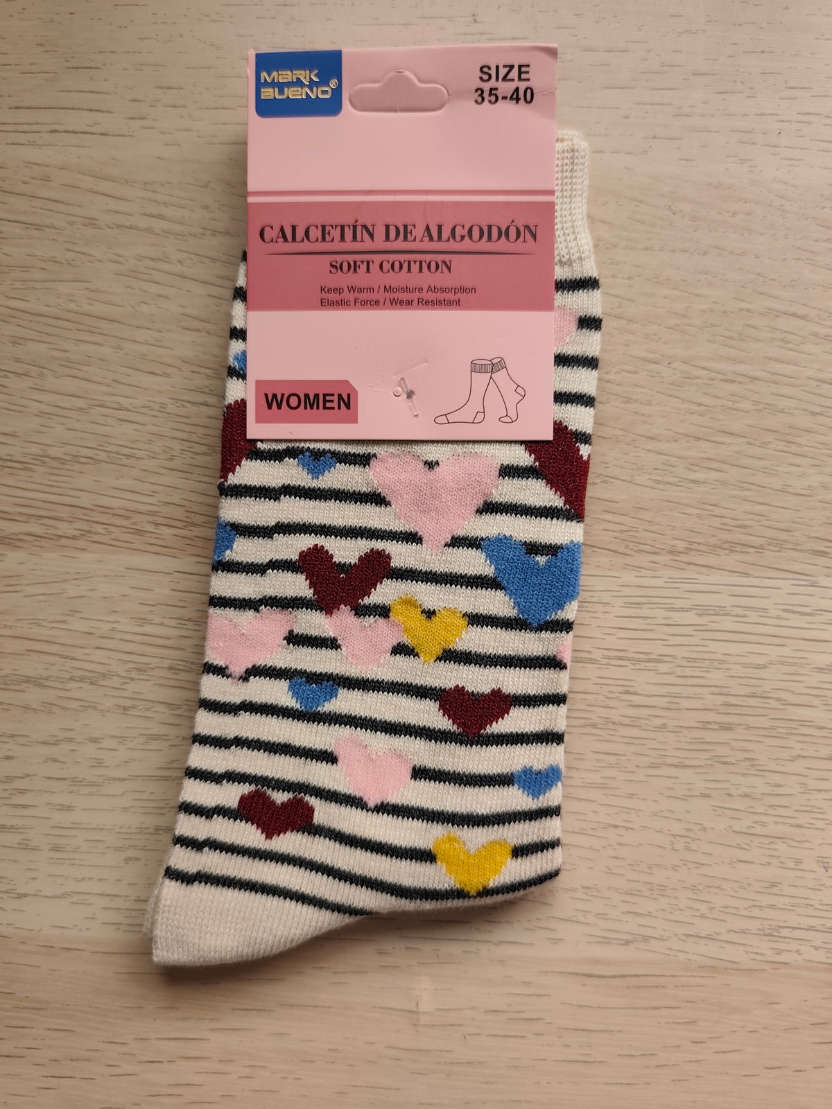 Calcetines Altos Estampados de Mujer