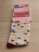 Calcetines Altos Estampados de Mujer
