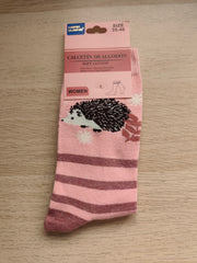 Calcetines Altos Estampados de Mujer