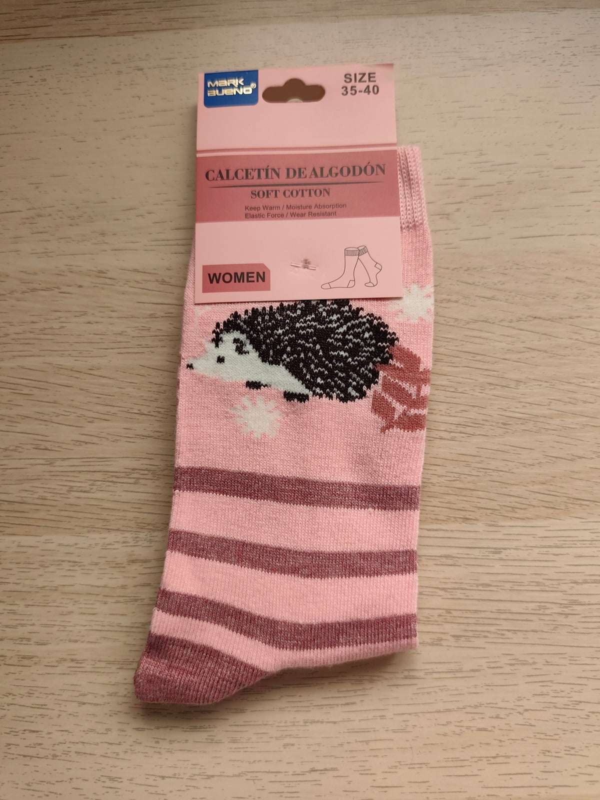 Calcetines Altos Estampados de Mujer