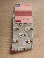 Calcetines Altos Estampados de Mujer