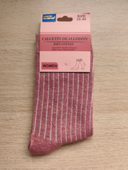 Calcetines Altos Estampados de Mujer