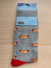 Calcetines Altos Estampados de Hombre