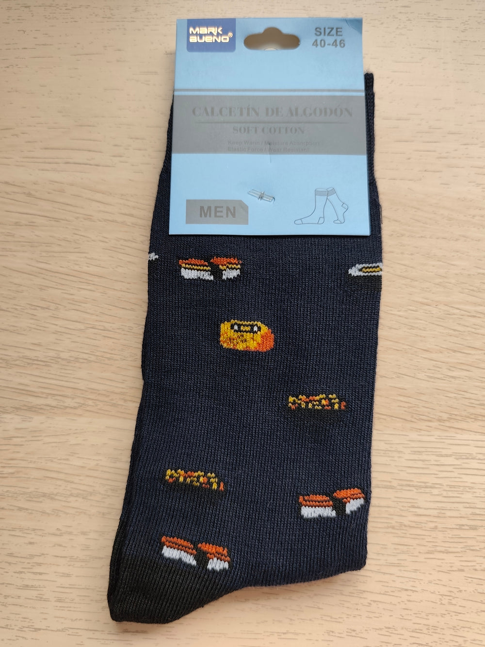 Calcetines Altos Estampados de Hombre