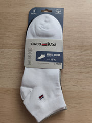 Pack 3 Calcetines Tobilleros de Hombre
