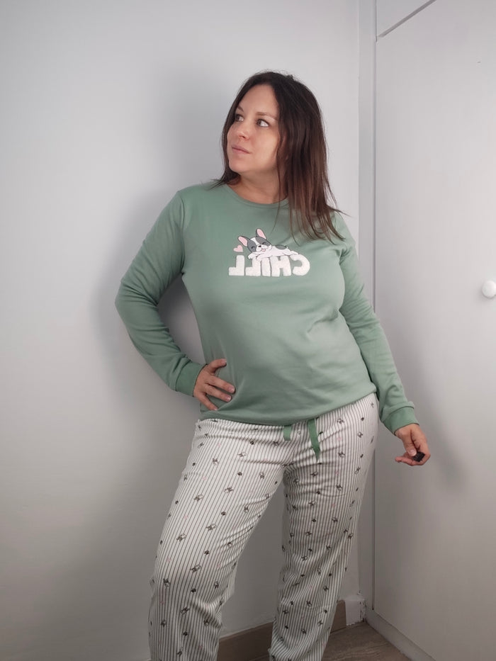 Pijama de Mujer Bulldog