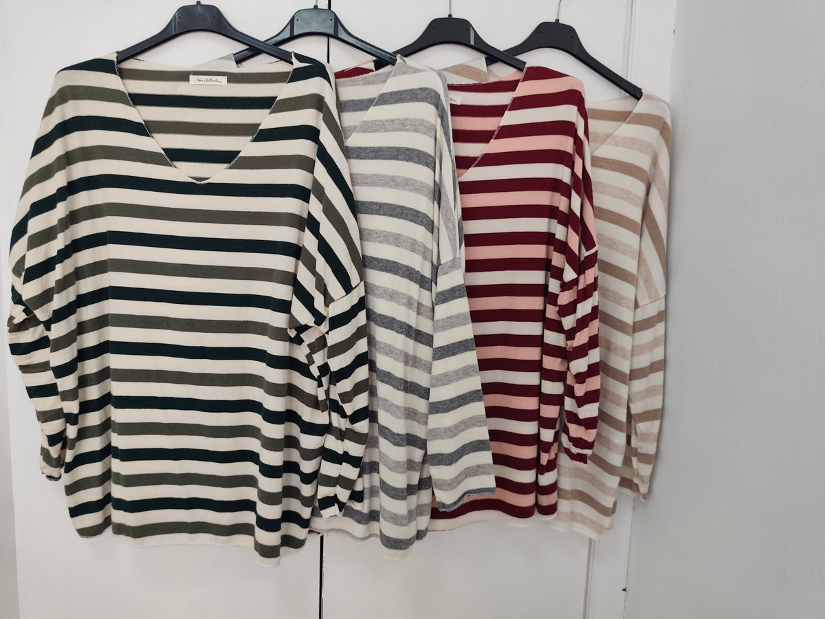 Jersey Fino de Rayas