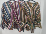 Camisa Rayas Multicolor