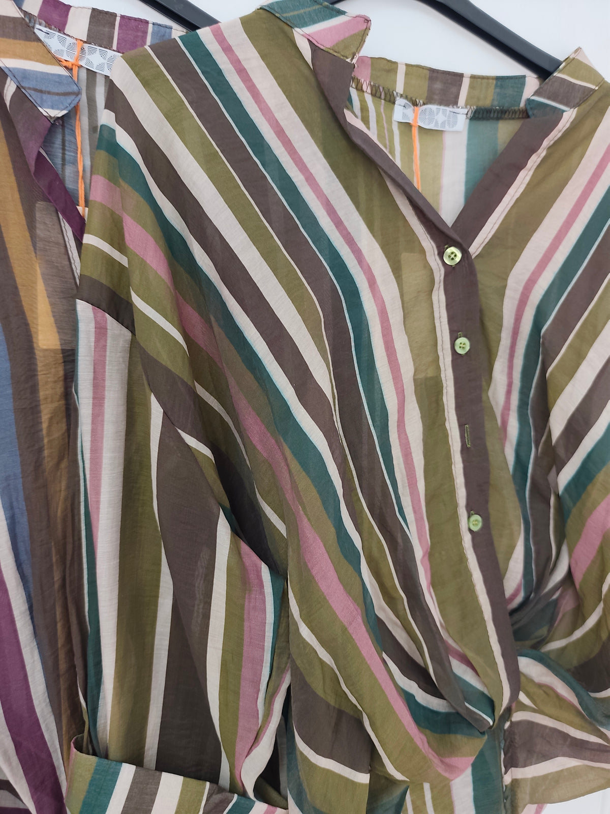 Camisa Rayas Multicolor