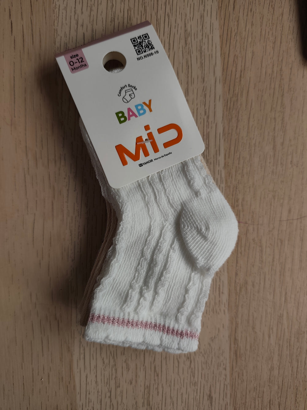 Pack de 3 calcetines infantiles para niña con dibujos