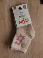 Pack de 3 calcetines infantiles para niña con dibujos