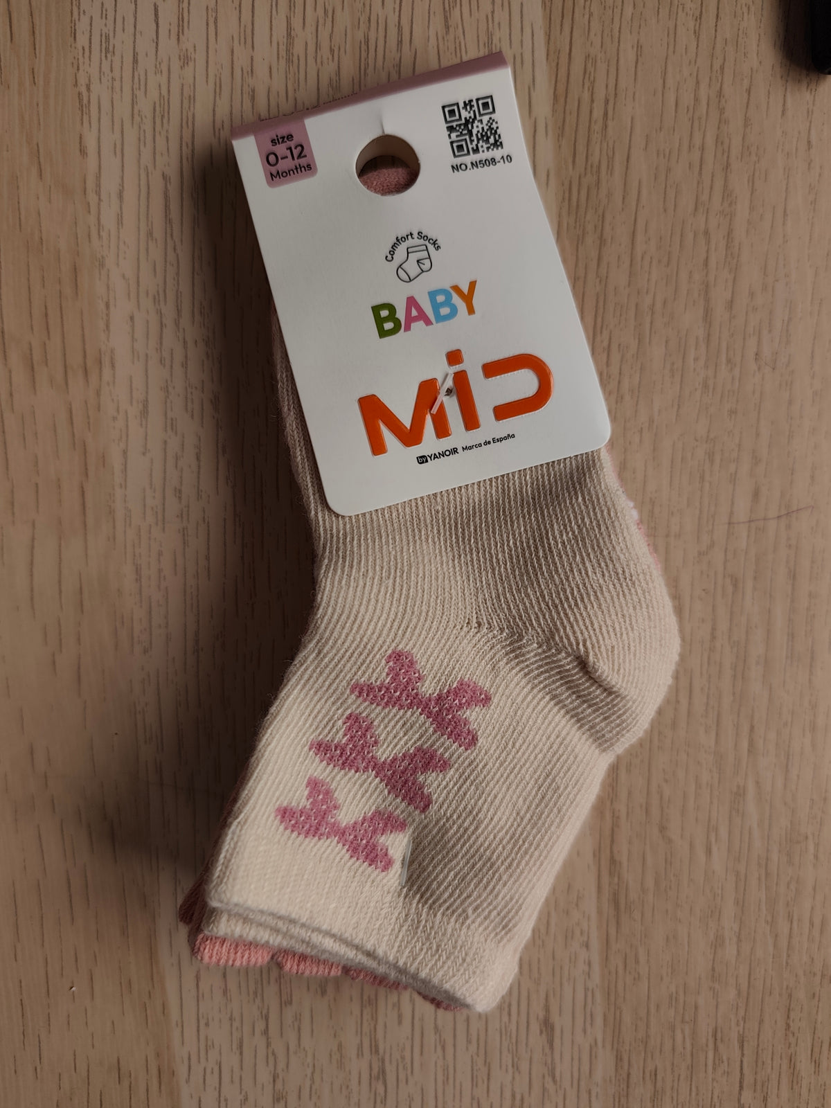 Pack de 3 calcetines infantiles para niña con dibujos