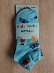 Pack de 3 calcetines infantiles para niño con dibujos