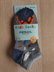 Pack de 3 calcetines infantiles para niño con dibujos