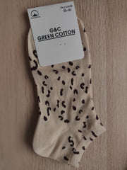 Calcetines tobilleros de algodón para mujer – Lisos y estampados