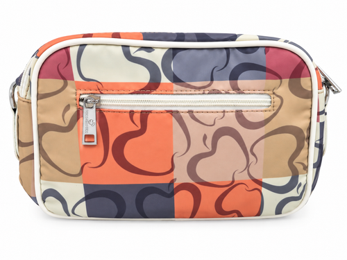 Bolso Bandolera Multicolor Grande con Monedero